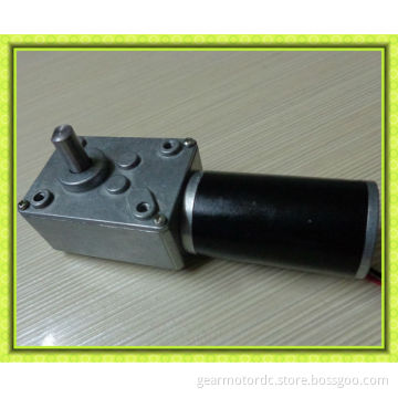right angle motor with worm gearbox 12v 24v